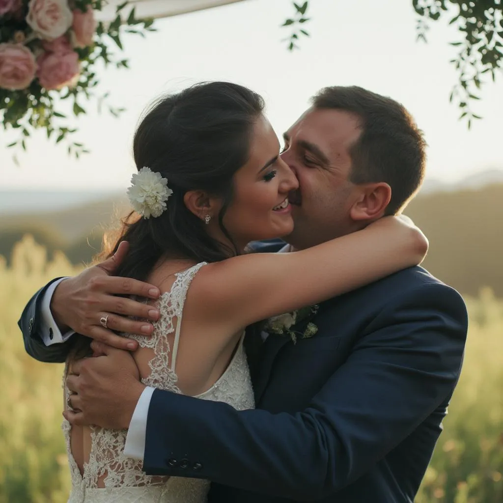 Fotografía de boda emotiva en Argentina
