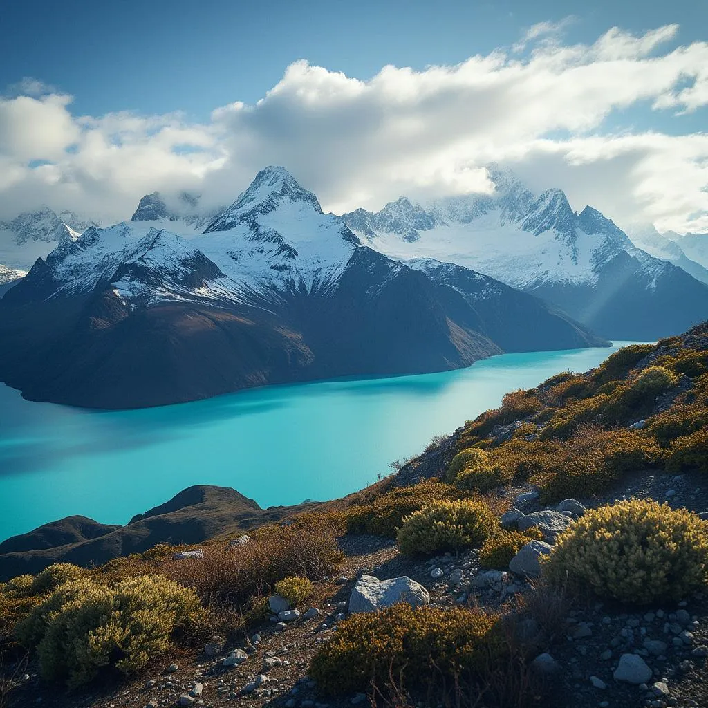 Paisaje argentino capturado fotográficamente